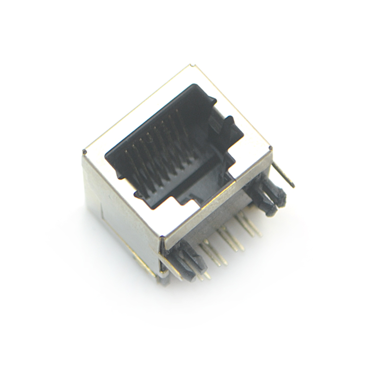 RJ45-10P8C 長(zhǎng)體 彎插